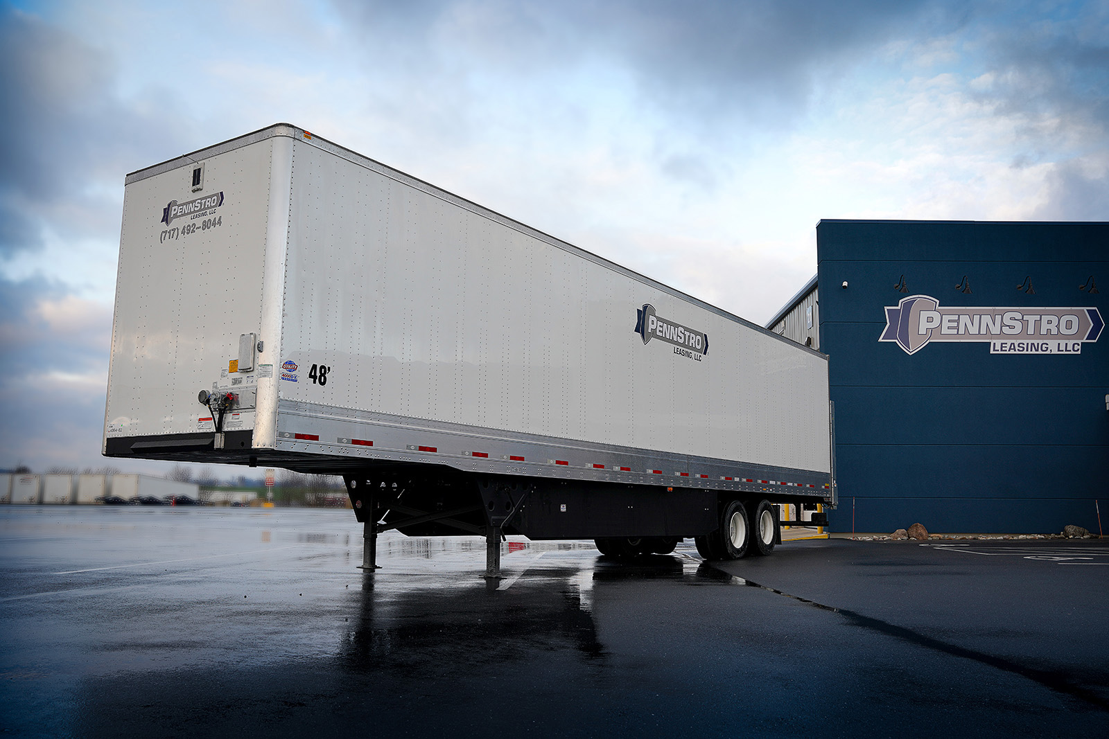 M-PSL-DryVan482102-2 New 2026 48x102 Utility 4000DX TBRs with Waltco Rail Gates