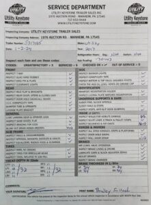 2017 53′ x 102″ Utility – Dry Van